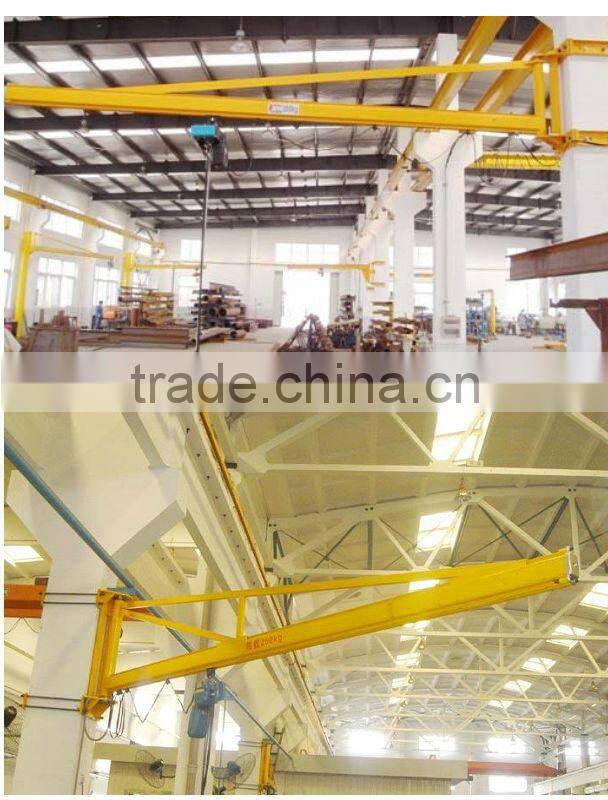 wall type jib crane