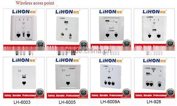 ADSL wifi router with telephone socket computer socket network socket