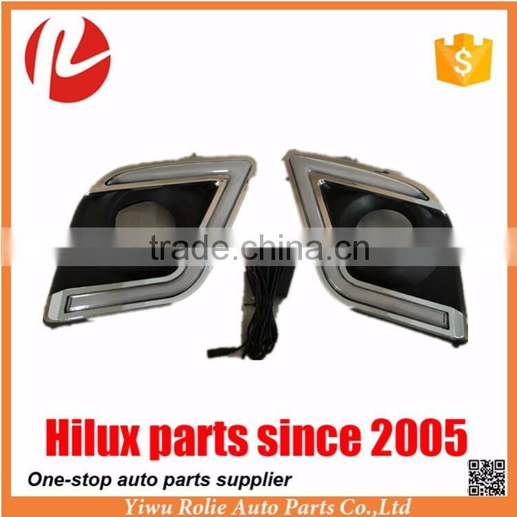 hilux revo accessories LED daytime running light led fog lamp for toyota hilux revo 2016