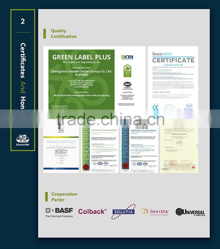 The Largest Sales Volume and Most Competitive China Carpet Factory