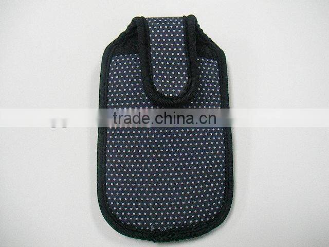 Cheap cost Neoprene material attached mobile phone shoulder soft bag