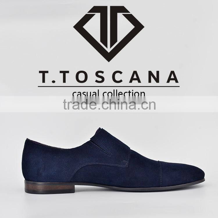 Black gentleman cow suede leather style shoes men casual