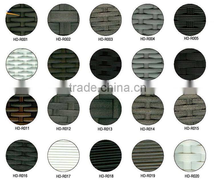 Stackable PE rattan wicker furniture