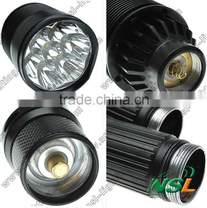 8000 Lumen TrustFire X100 7x Cree XM-L T6 5-Modes SOS LED Flashlight Torch Light