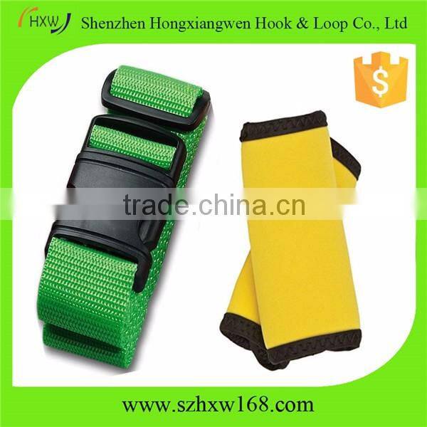 handle wrap and custom made luggage strap
