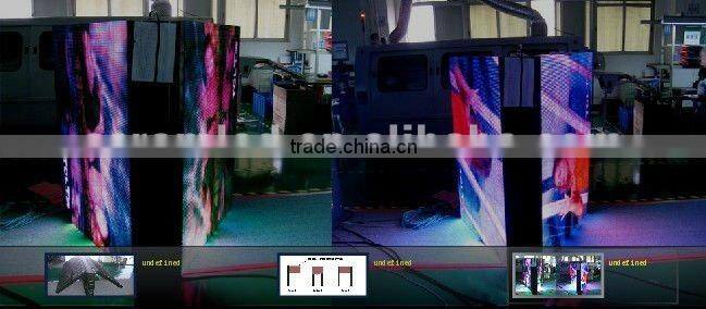 advertising P10/P16 P10 Outdoor RGB Full Color advertising double sided led tv screen