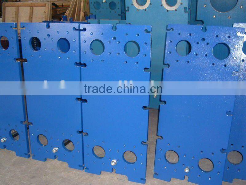 Thermowave plate heat exchanger,heat exchanger manufacture