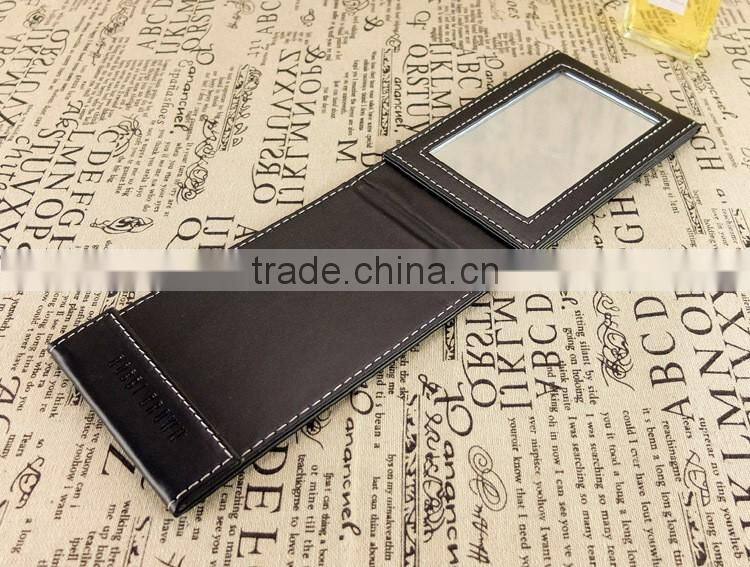 PU Foldable Cosmetic Mirror Customized Package