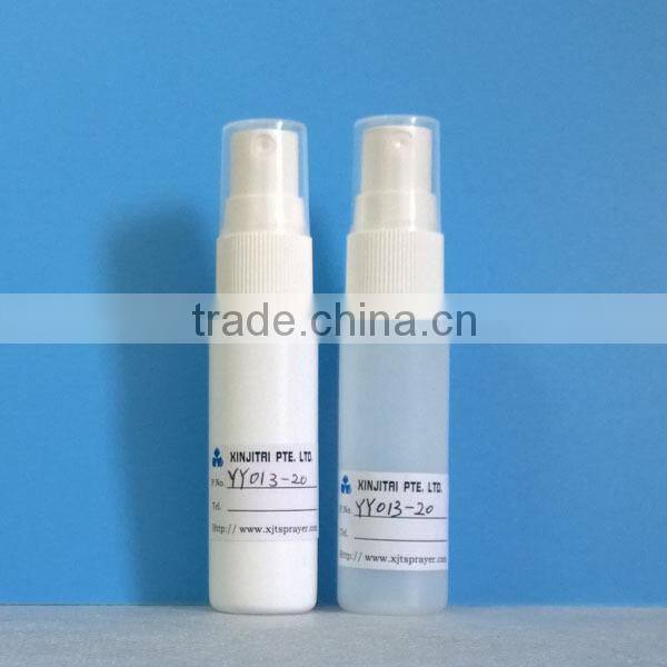 20ml 0.7oz Long Thin Tall Plastic HDPE Throat Spray Bottle with Rotatable Rod