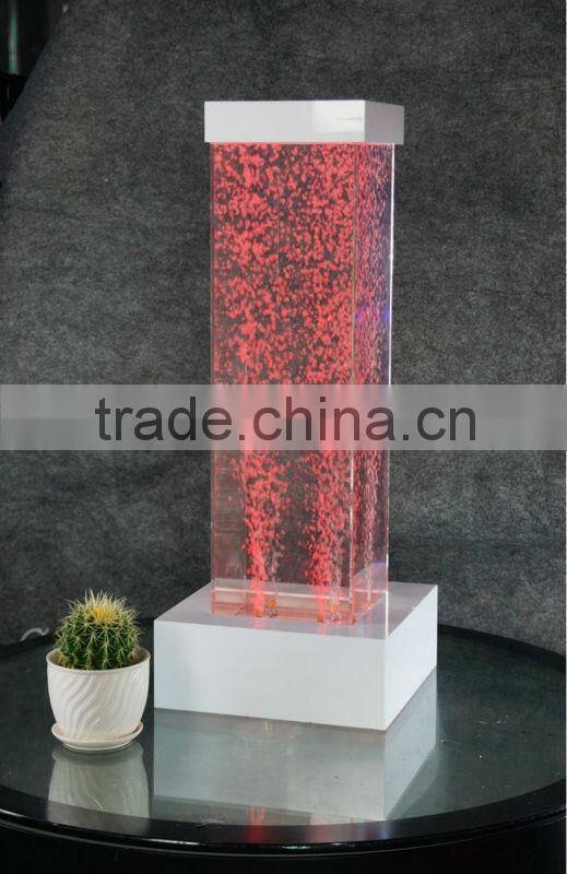 LED Decoration for Desk top with Amazing Color changing bubbles