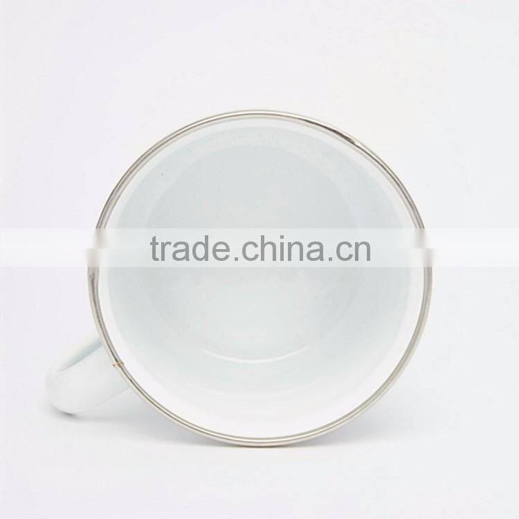 Stocked,Eco-Friendly Feature enamel metal cup custom private label mountain enamel coffee mugs