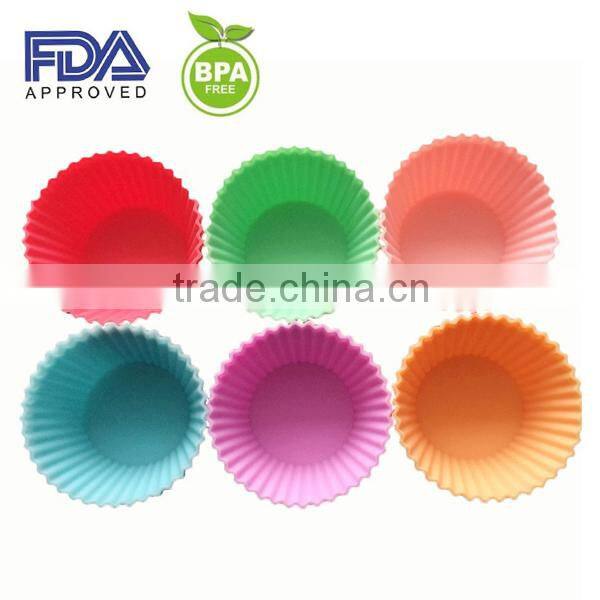 Easy Release And Flexible bear shape Silicone cupcake baking mold silicone baking cupcake