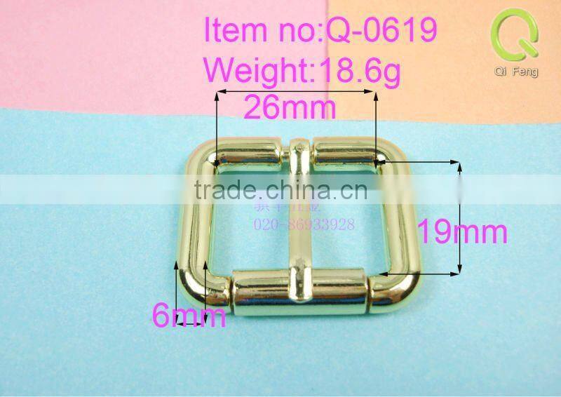handbag accessories zinc metal belt buckles q-0524