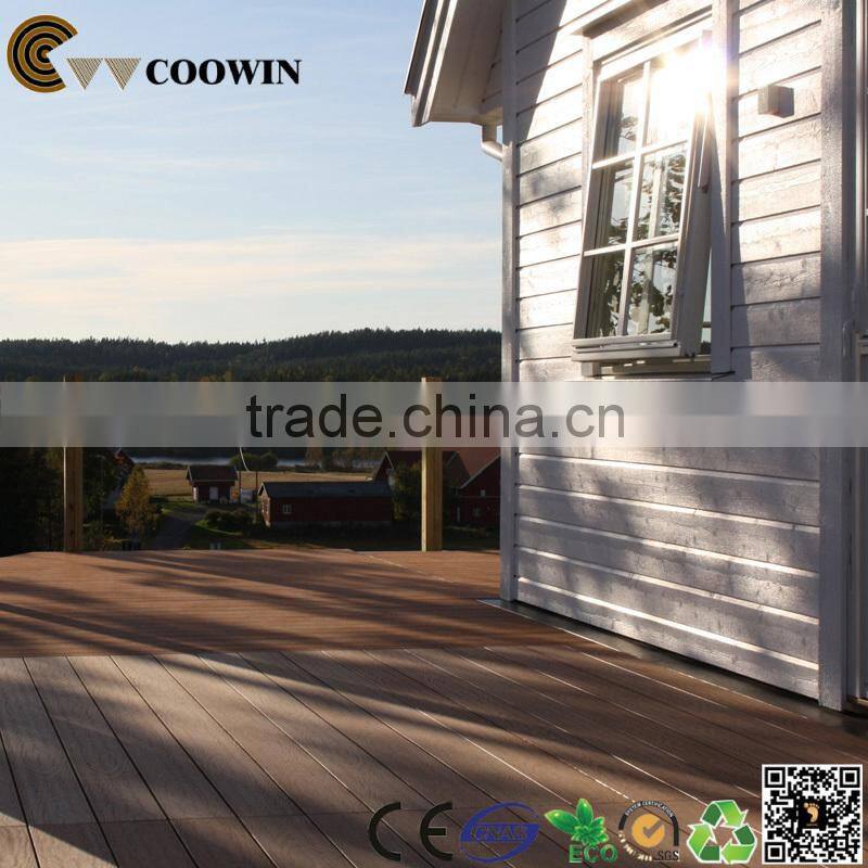 Outdoor park solid hard decking floor for WPC