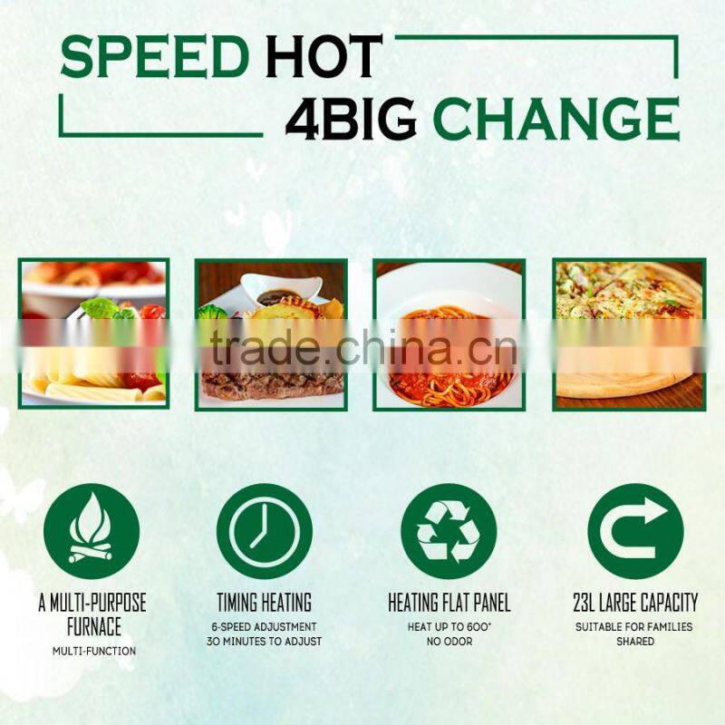 hot selling high quality low price electric pizza microwave ovens for home