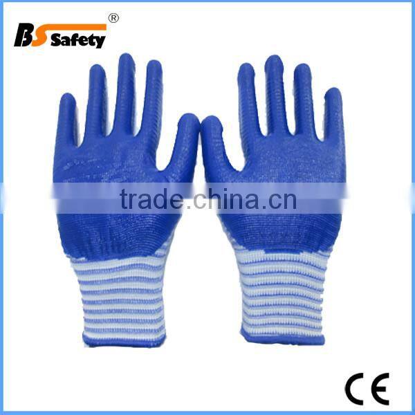 BSSAFETY white thin cheap en388 work gloves