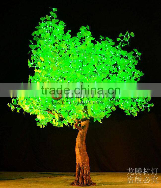 High quality Luxury LED gingko tree lighting