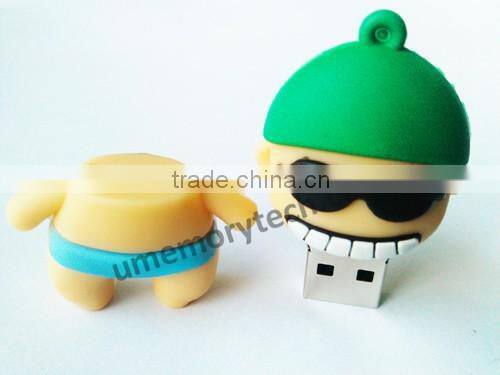 rogue kids doll shape flash disk usb 2gb flash memory usb