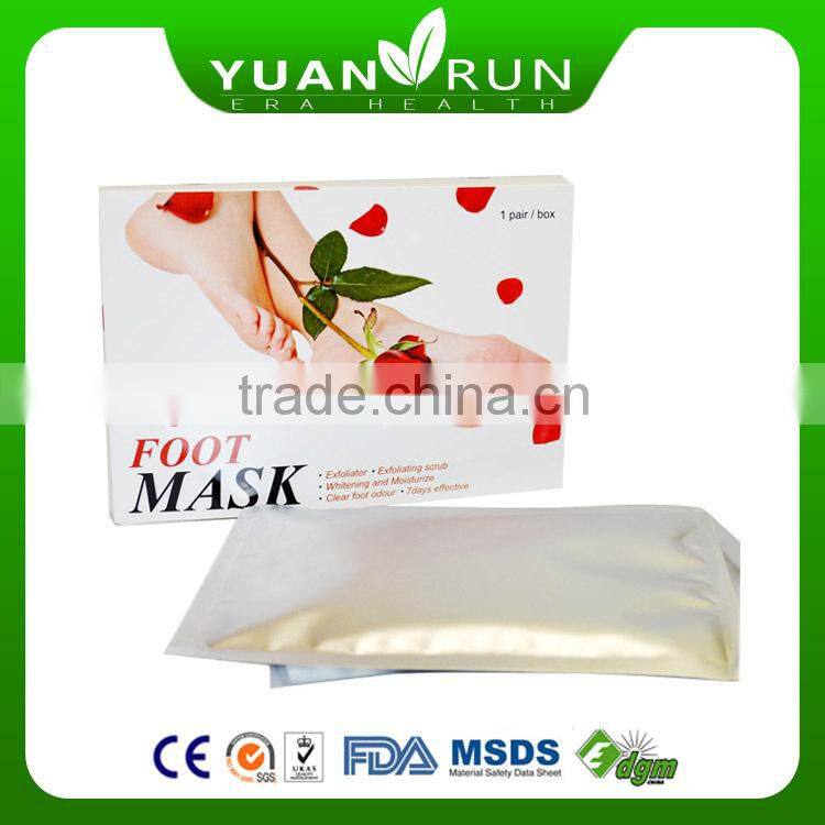 China Supplier Foot peel spa socks exfoliating foot mask