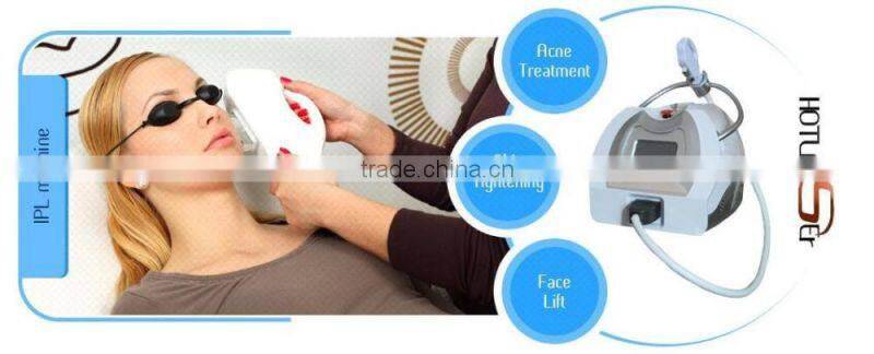 2016 Portable IPL beauty system for Hair Wrinkle removal skin rejuvenation