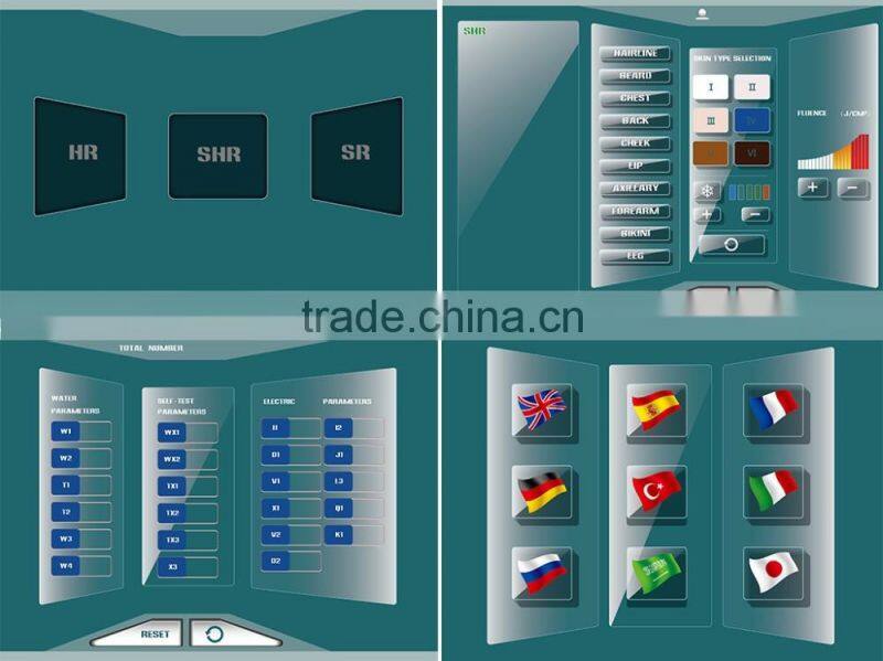 2016 Russia Distributor wanted laser hair removal skin rejuvenation machine