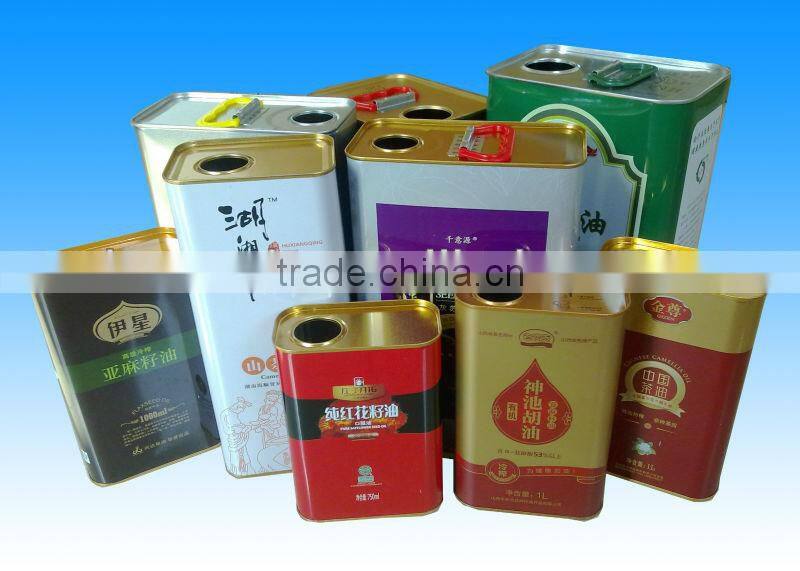 18L square tin can
