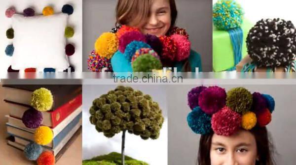 2015 Hot Selling DIY Fluff Ball Weaver Pom Pom Maker