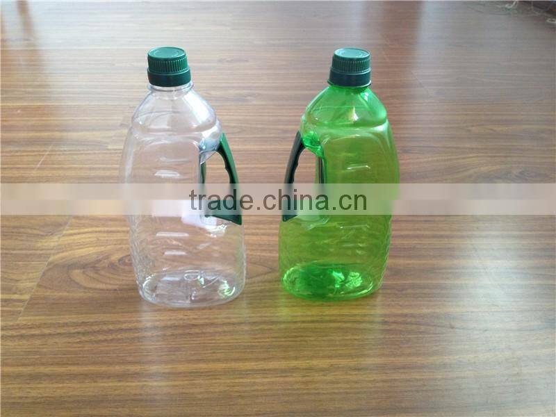 1000ml bulk clear/green pet cooking olive oil vinegar bottle with flip top lid wholesale