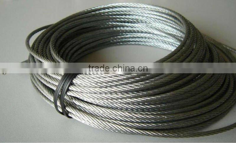 6x36 Stainless Steel Wire Rope