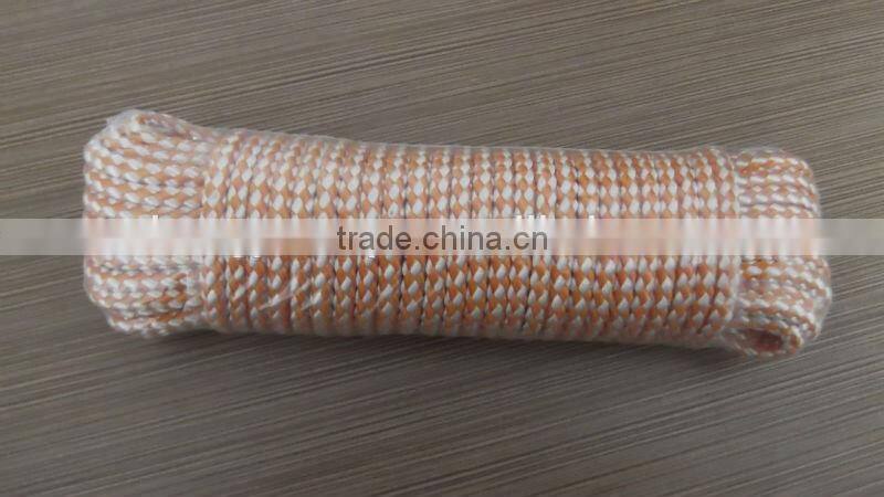8 strand plaited rope, PP/Polyester/Nylon braided rope