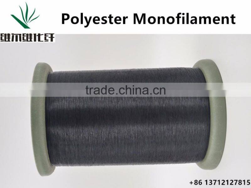 0.13mm balck PET round monofilament yarns