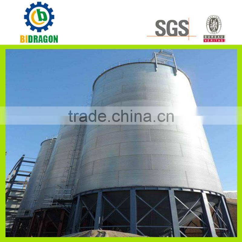 Corrugated Galvanized Steel Silo For Grain Storage In Farm