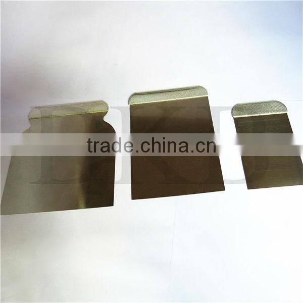 4 inch stainless steel mini putty knife with aluminium handle