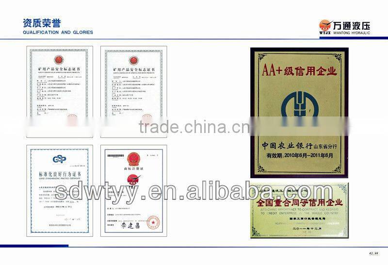 double acting hydraulic cylinder for tipper truck / telescope cylinder