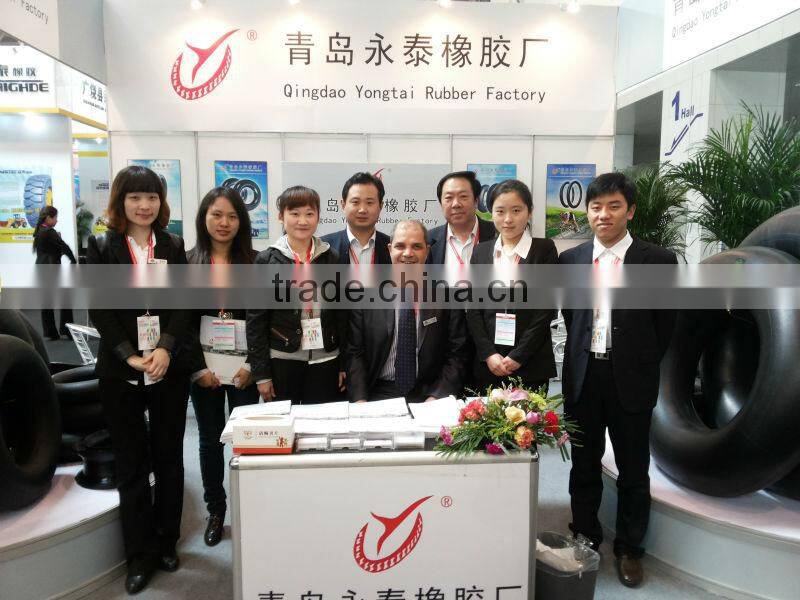 Chinese manufacturer truck tyre flap natural rubber flap all size for sale 14.00R20