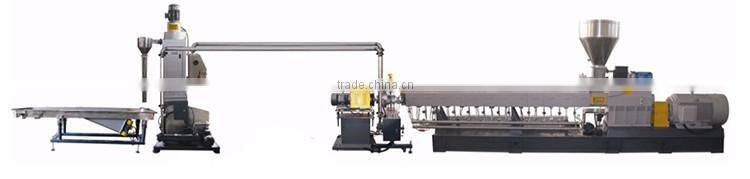 Biodegradable Starch granule extruder machine/PVC+Caco3 compounding pellet extruder