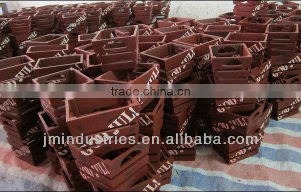 Vintaged Small Wooden Display Box