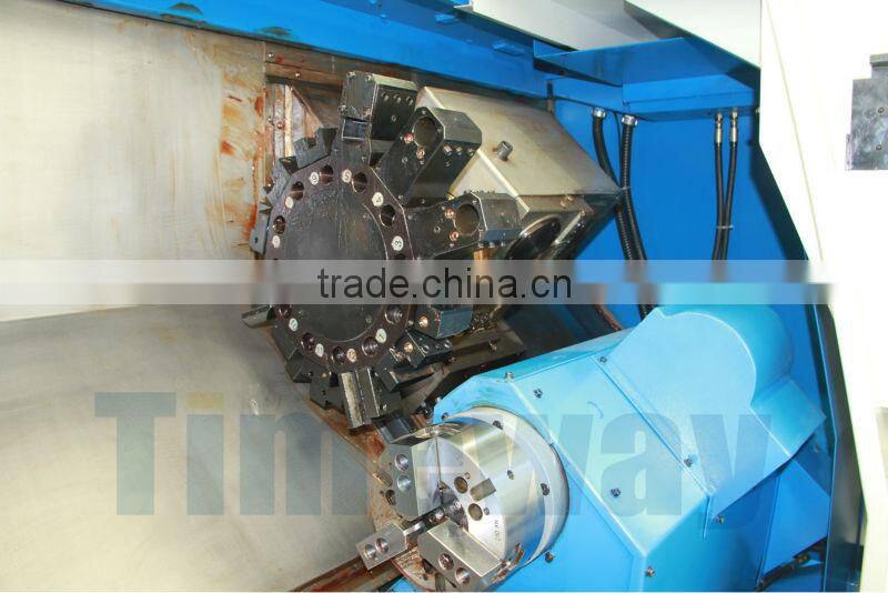Double Spindle CNC Lathe Machine AK-25DS
