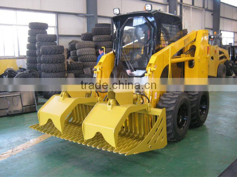skid steer loader(1000kg+80hp+0.5m3+Imported hydraulic system+Closed cabin)