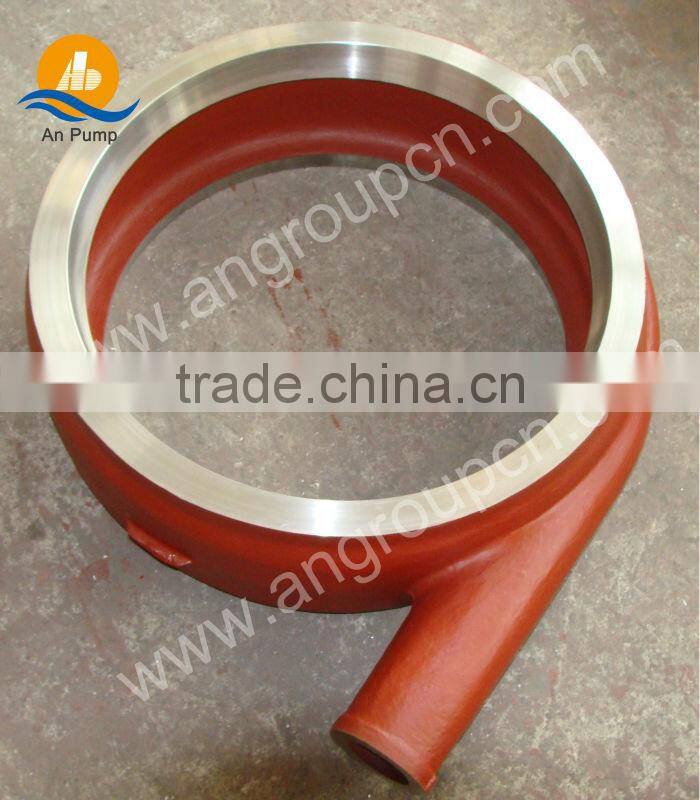 Slurry pump volute liner