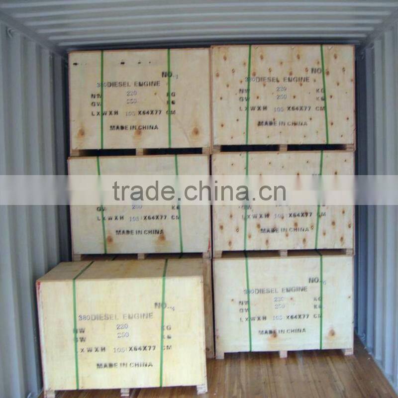 3 cylinders fire fighting equipment with radiator 380