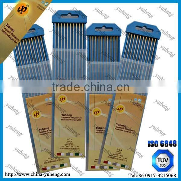 China Tungsten Factory 2% thoriated tungsten electrodes for spray-coating and smelting.