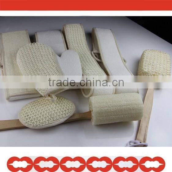 loofah sponge scrubber glove for bath exfoliating
