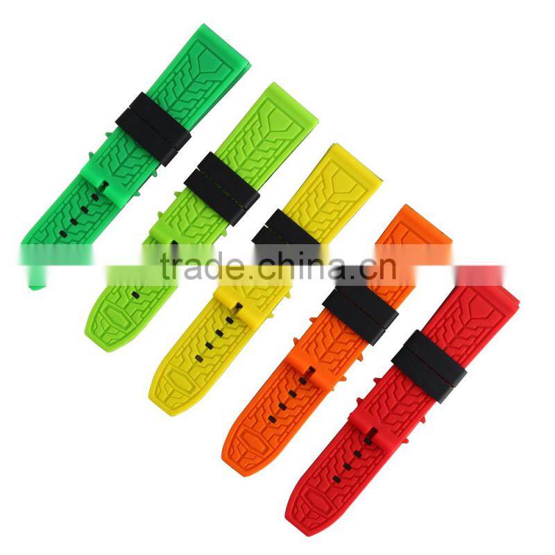 silicone watch band