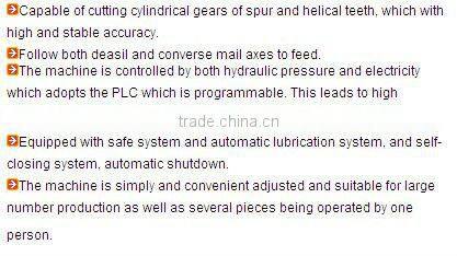 YB3120J CNC Gear Hobbing Machine