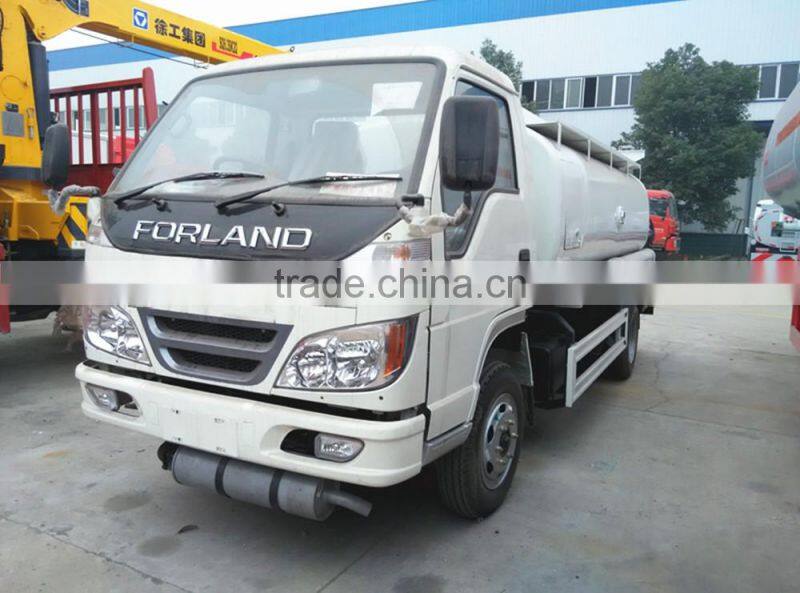4x2 FOTON RHD 5000 liter fuel bowser