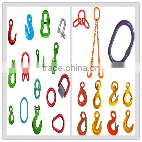 Wells Forged red Eye Hook with Latch