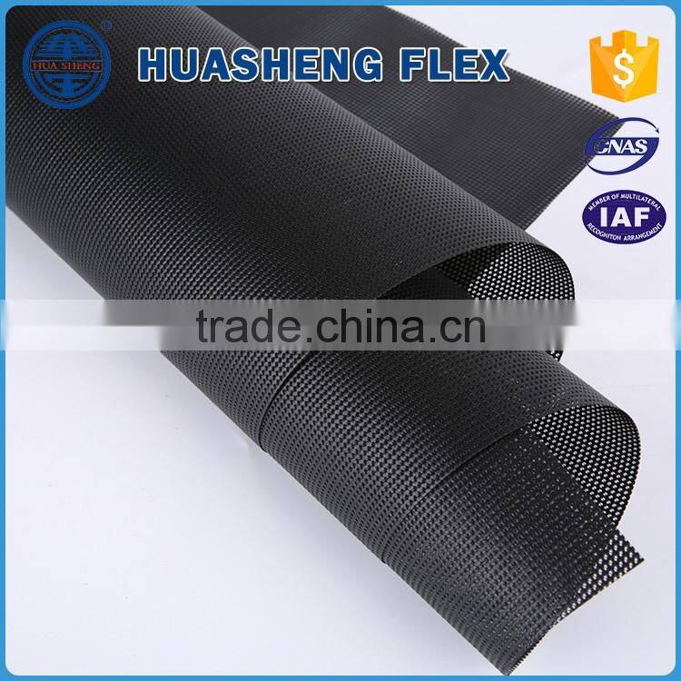 Long life collapsible poly mesh tarpaulin for boat cover