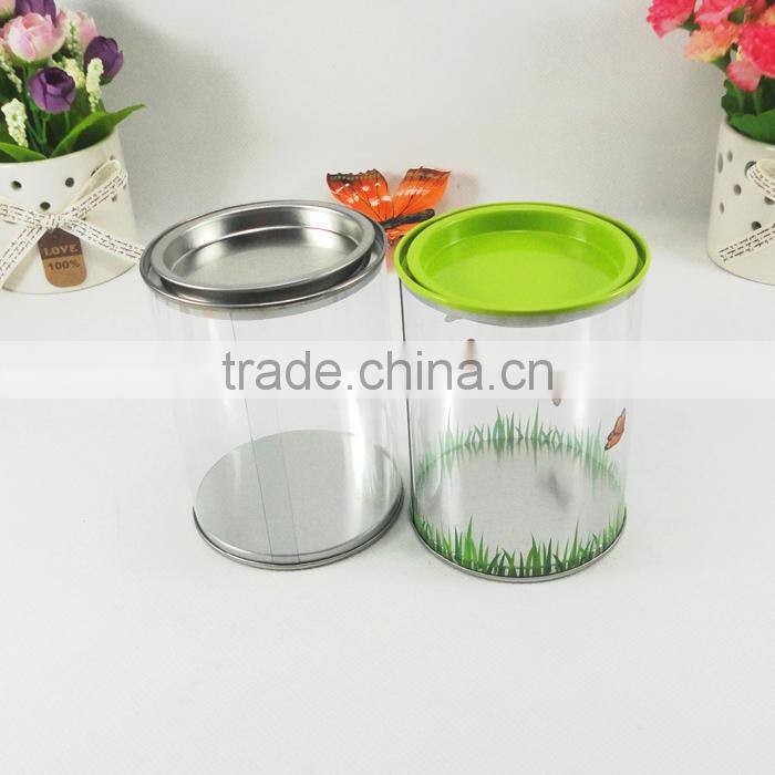 plastic packing clear tin mini cake boxes