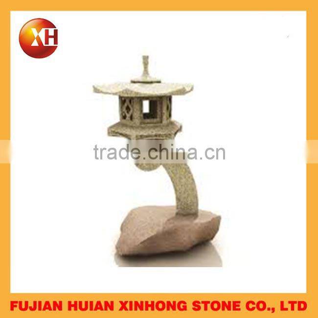 artificial stone lantern maru yukimi lantern decorative pagoda